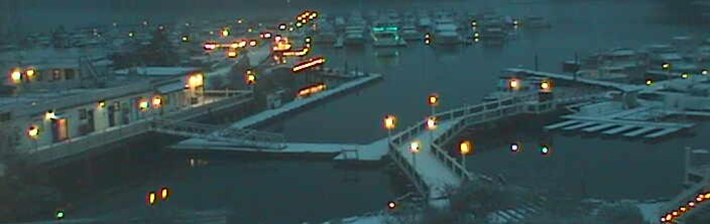 San Juan Island Christmas Snow